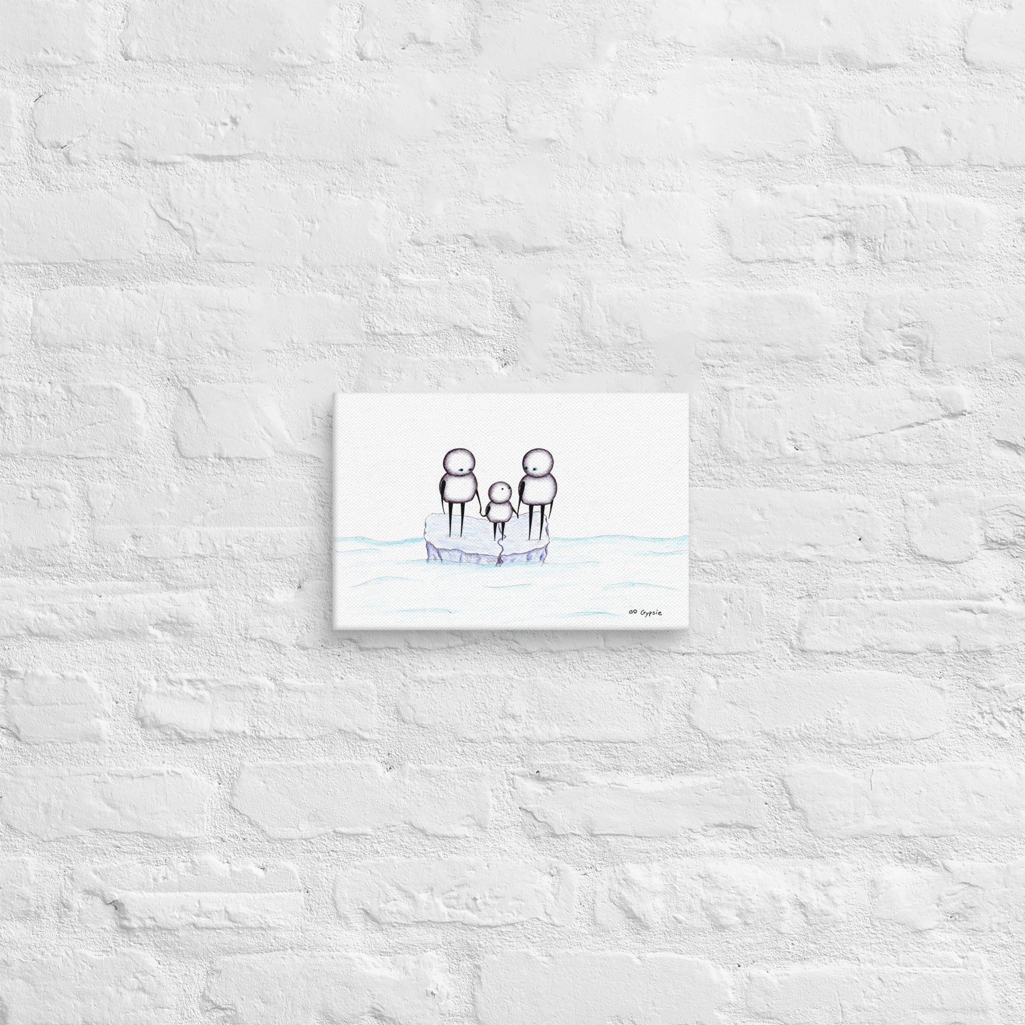 Glacier - Premium Canvas Print