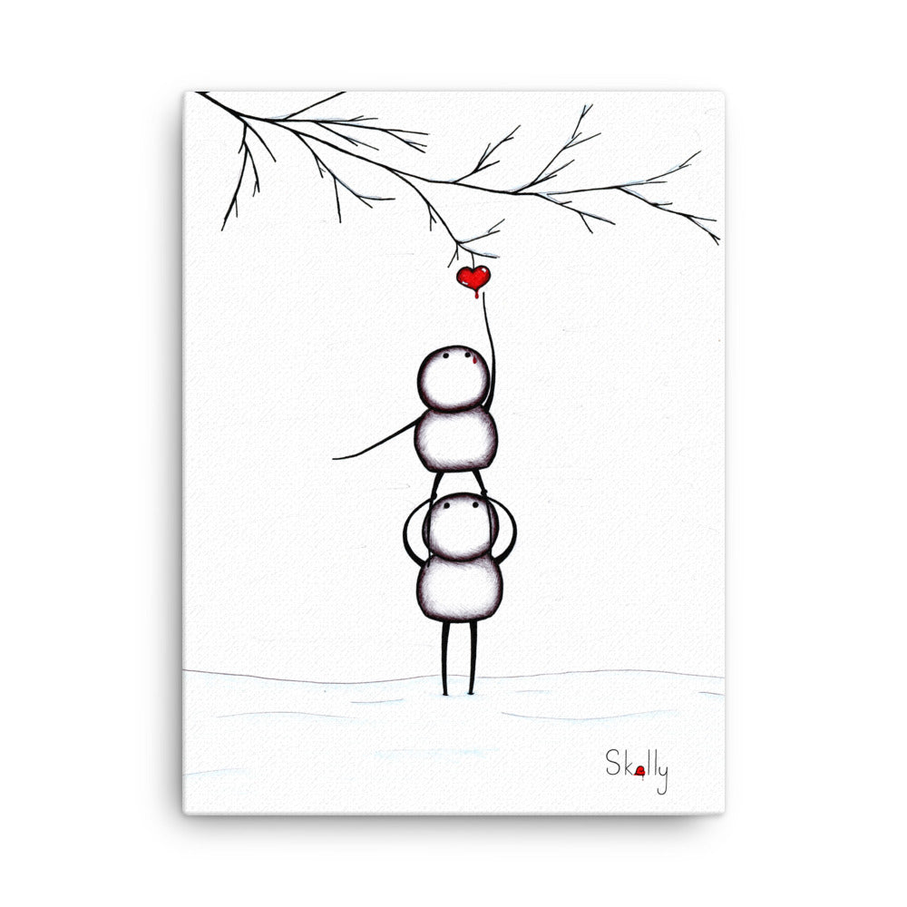 Reaching - Canvas
