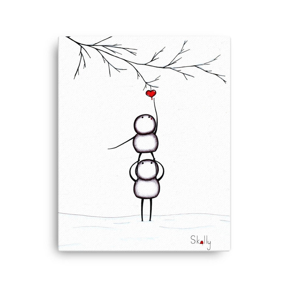 Reaching - Canvas