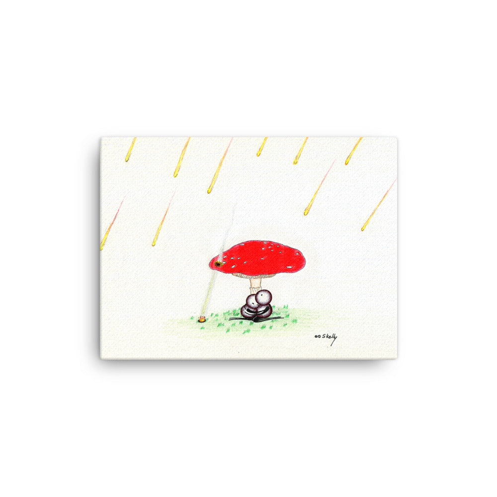Mushroom - Premium Canvas Print